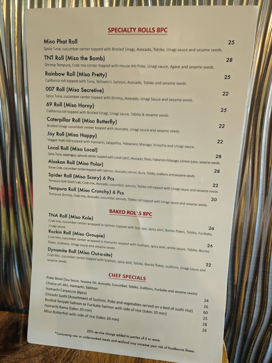 Miso Phat Sushi Menu - Image 5